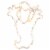 Northlight 15 Lighted Ghost Halloween Double Sided Window Silhouette Decoration Perspective: bottom
