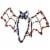 Northlight 15 Lighted Bat Halloween Window Silhouette Decoration Perspective: bottom