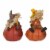 Northlight Set of 2 Scarecrow on a Pumpkin Thanksgiving Table Figures Perspective: bottom