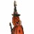 Northlight 28 Happy Jack O' Lantern in Witch Hat Figure Halloween Decoration Perspective: bottom
