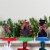 Northlight Set of 3 Reindeer, Tree, and Snowman with Chalkboard Christmas Stocking Holders 7 Perspective: bottom