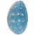 Northlight 12 Lighted Blue Easter Egg Window Silhouette Decoration Perspective: bottom