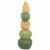 Northlight 42.5 Five Tiered Stacked Pumpkins Thanksgiving Decor Perspective: bottom