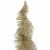 Northlight 14 Gold Glittered Spiral Sisal Christmas Tree Tabletop Decoration Perspective: bottom