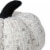 Northlight 7  Ivory Knitted Fall Harvest Tabletop Pumpkin Perspective: bottom