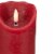 Northlight 6 LED Red Flameless Battery Operated Christmas Decor Candle Perspective: bottom