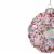 Northlight 3.75  Pink Doughnut with Sprinkles Glass Christmas Ornament Perspective: bottom