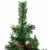 Northlight 16  Potted Red Berries and Pine Cones Medium Artificial Christmas Tree – Unlit Perspective: bottom