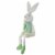 Northlight 24 White and Green Boy Bunny Rabbit Easter and Spring Table Top Figure Perspective: bottom