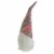Northlight 20 Pink and White Plaid Spring Gnome Head Table Top Decor Perspective: bottom