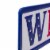 Northlight 18 Metal Patriotic WELCOME Sign with Stars Wall Decor Perspective: bottom