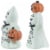 Northlight Set of 2  Happy Halloween  and  Trick or Treat  Ghost Decorations 7.75 Perspective: bottom