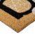 Northlight Natural Coir Boo Halloween Doormat 18 x 30 Perspective: bottom