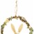 Northlight Bunny with Flowers Artificial Easter Twig Wreath - 10 Perspective: bottom