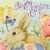 Northlight Bunny and Butterflies Happy Easter Outdoor Garden Flag - 18 x 12.5 Perspective: bottom