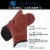 Silicone Oven Mits Extra Long Professional Quality Heat Resistant with Quilted Lining and Perspective: bottom