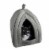 Petmaker 80-PET6001 Cat Pet Bed Igloo Soft Indoor Enclosed Covered Tent & House for Cats Kitt Perspective: bottom