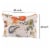 36 x 20 Inches King Size Pillow Sham with Fox and Owl Print, Multicolor Perspective: bottom