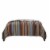 Stripe Pattern Cotton Quilt Set with 2 Pillows and 2 Quilt Shams,Multicolor Perspective: bottom