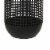 11 Inches Metal Lantern, Modern, Cage Design, Handle, Black and Gold- Saltoro Sherpi Perspective: bottom