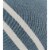 20 x 20 Accent Throw Pillow, Down Insert, Soft Blue Linen, 2 White Stripes Perspective: bottom