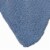 Nyx King Size Ultra Soft Cotton Thermal Blanket, Textured Feel, Blue- Saltoro Sherpi Perspective: bottom