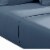 Ivy 4 Piece California King Size Soft Cotton Sheet Set, Prewashed Dark Blue- Saltoro Sherpi Perspective: bottom