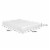 Bree 10 Inch Plush King Size Mattress with Cool Gel Foam, Aloe Vera Infused- Saltoro Sherpi Perspective: bottom