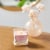 Yankee Candle®Tranquil Rose & Hibiscus  Well Living Medium Square Candle Perspective: bottom