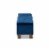 Baxton Studio Hannah Navy Blue Velvet Upholstered Storage Ottoman Bench Perspective: bottom