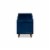 Baxton Studio BBT3137-Navy Velvet-Walnut-Otto Kaylee Modern & Contemporary Navy Blue Velvet F Perspective: bottom