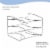 Kitchen Wrap Storage Rack-3 Tier Pantry Organizer for Foil, Plastic Bags, Cabinet Perspective: bottom