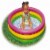 Intex 34in x 10in Sunset Glow Soft Inflatable Baby/Kids Swimming Pool (8 Pack) Perspective: bottom