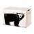 3 Sprouts Collapsible Toy Chest Storage Bin for Playroom, Hippo & Bear (2 Pack) Perspective: bottom