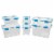 Sterilite 7.5 Quart Clear Plastic Home Storage Box with Latching Lids, (24 Pack) Perspective: bottom