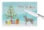 Mexican Hairless Dog Xolo Christmas Tree Glass Cutting Board Large Perspective: bottom