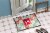 Carolines Treasures CK5899JMAT Toy Fox Terrier Love Doormat 24x36, Red Perspective: bottom