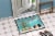Abyssinian Guinea Pig Merry Christmas Indoor or Outdoor Mat 24x36 Perspective: bottom