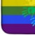 Carolines Treasures CK8021DDM Gay Pride Love Hands Dish Drying Mat Perspective: bottom