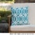 Noble House Manduka Arabesque Square Pillow in Dark Teal Perspective: bottom