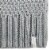Isotoner® Women's Lined Water Repellent Textured Knit Beanie - Grey Perspective: bottom