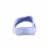 Totes Womens Ara Cross Slide Sandals - Purple Perspective: bottom