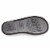 Isotoner® Quilted Velour Emmie Scuff Slipper - Black Perspective: bottom