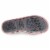 Isotoner® Quilted Velour Emmie Scuff Slippers - Pink Perspective: bottom