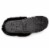 Isotoner® Samantha Sweater Knit Hoodback Slipper - Black Perspective: bottom