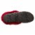 Isotoner® Samantha Sweater Knit Hoodback Slipper - Red Perspective: bottom