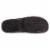 Isotoner® Herringbone Harvey Men's Moccasins - Black Perspective: bottom