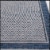 Fred Meyer Woven Blue Area Rug Perspective: bottom