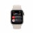 Apple Watch SE GPS 40mm Starlight Aluminum Case with Starlight Sport Band - S/M Perspective: bottom