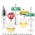 Big Dot of Happiness NYC Cityscape - Paper Straw Decor - New York City Striped Straws 24 Ct Perspective: bottom